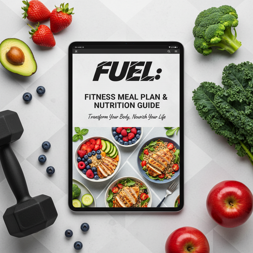 Digital guide cover mockup